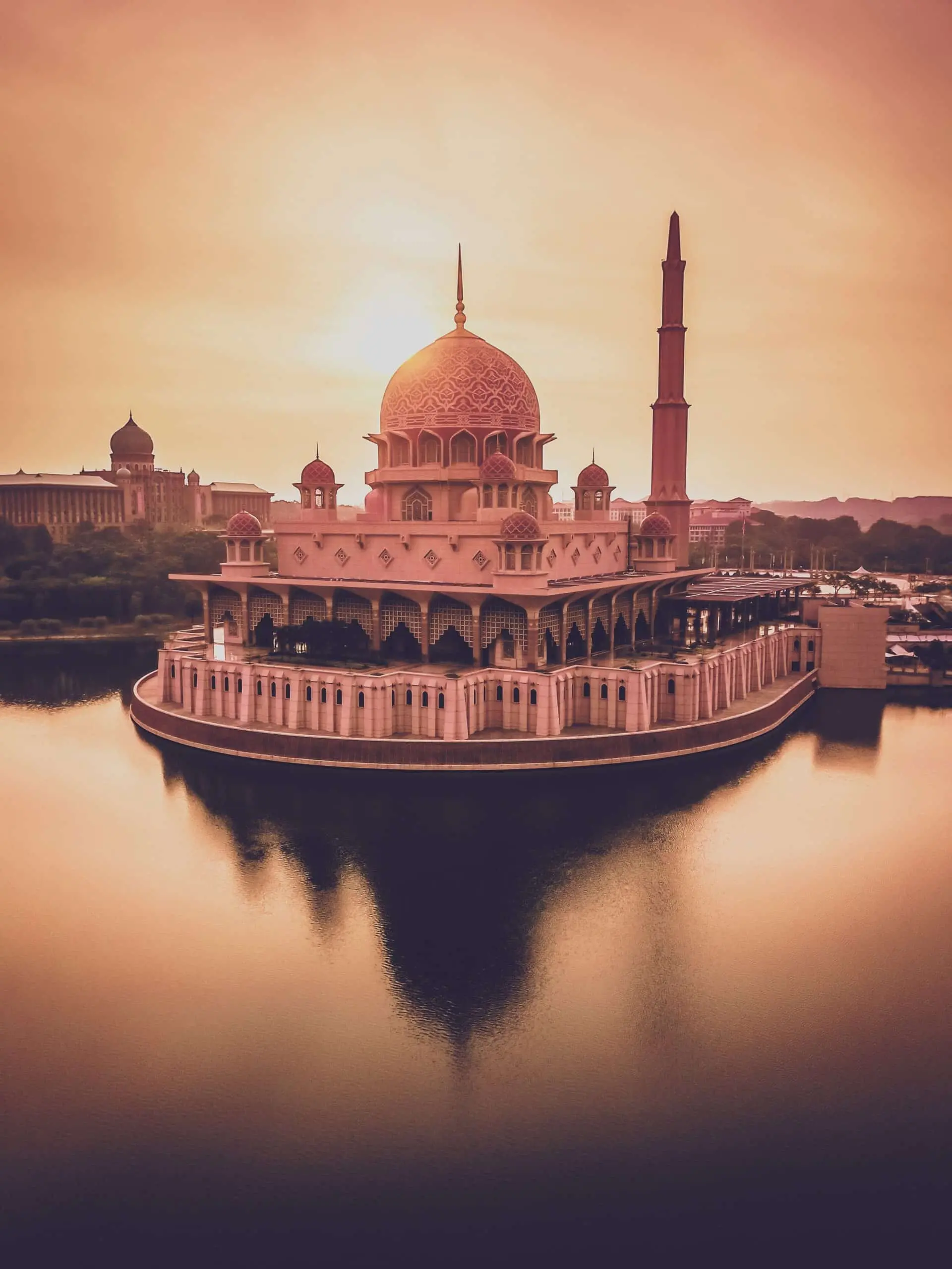 visite de la mosquée putrajaya en Malaisie