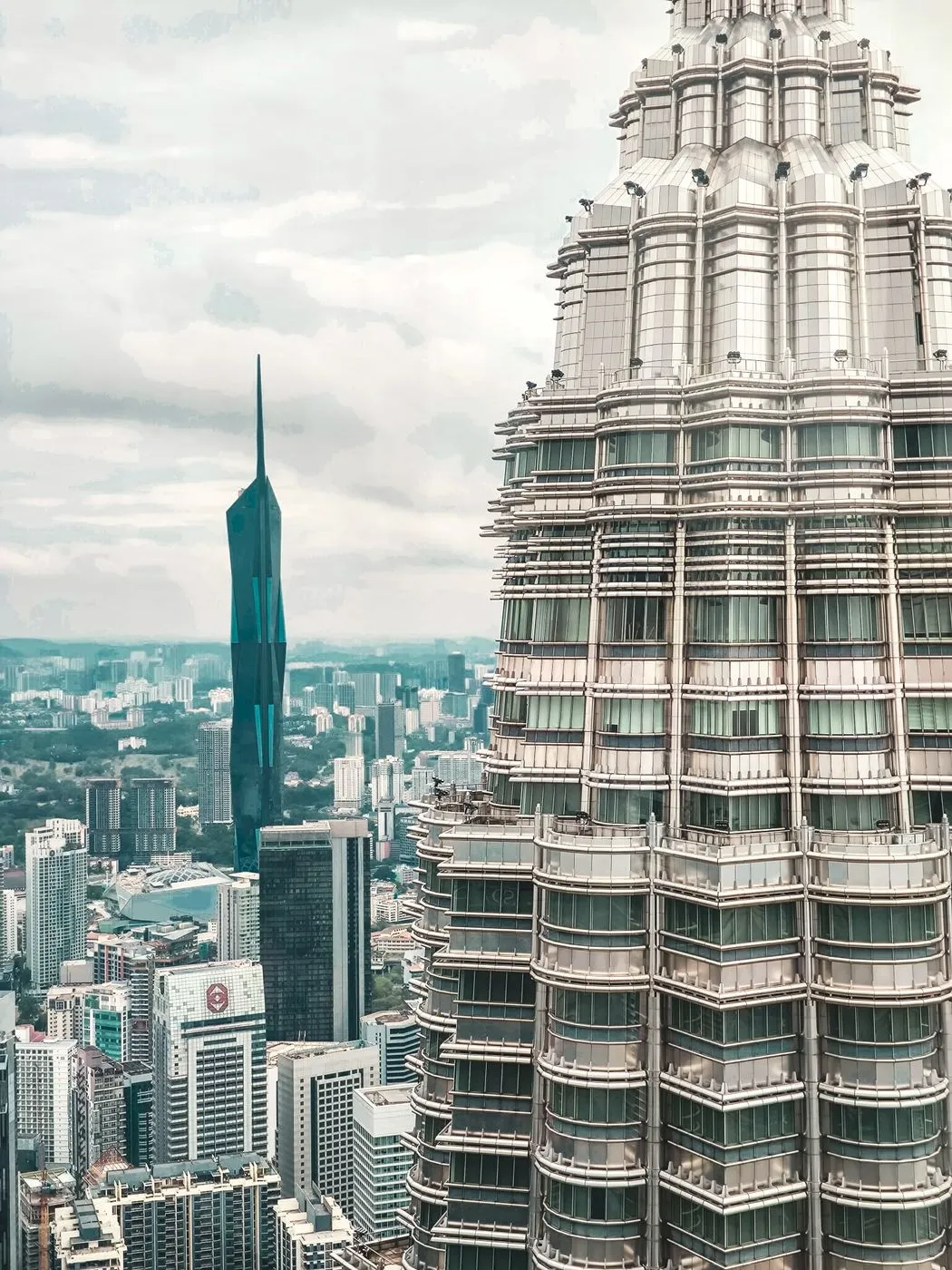 Les tours Petronas à Kuala Lumpur